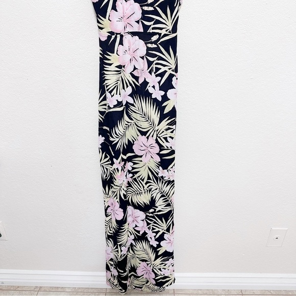 For love and lemons Palms Maxi Dress in Pastel Palm Floral size S - Picture 7 of 15